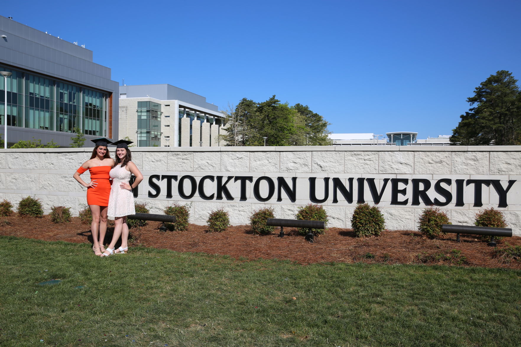 Stockton University commencement Tuesday, May 11, 2021 at the Galloway Township campus